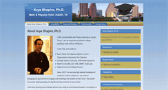 Desktop Screenshot of mathtutor-austin.com